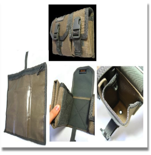 MAGFORCE # 0251 -Tear Away Waterproof Map Case with GPS/Compass/Strobe Pouch



available colors: BLACK & KHAKI/FOLIAGE GREEN  Product Features * Overall size: 7" wide x 4" high x 1.5" thick * Map case: Opens to 12" x 12"; folded dims 5" x 5" x 1" * GPS/Compass/Strobe pouch: 2.25" wide x 1.25" thick; height adj. 4-5" * Map case comes with one 12x12 aLOKSAK dry bag included * Fits MS-2000, SDU-5E, Streamlight Sidewinder, Garmin Etrex, etc. * Attach using two 3" TacTie Attachment Straps