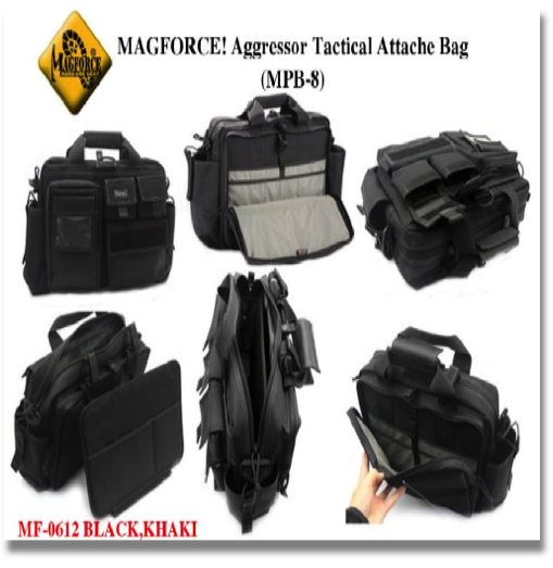 MAGFORCE #0612 - MPB-8


available colors: BLACK & KHAKI
main compartment (18" x 14" x 5")