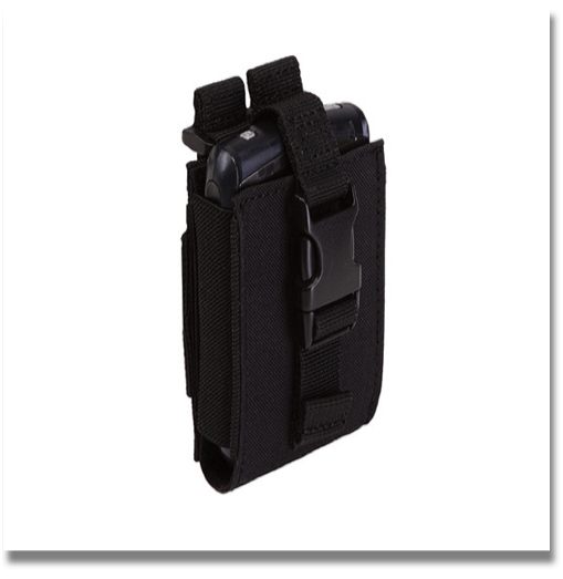 C5 CASE

Our C5 Case for your larger phone or PDA attaches quickly to any molle compatible system to keep your phone or PDA accessible and secure. Made of 1000D nylon with a high impact locking plastic clip this pouch is extremely durable and practical. The C5 Case can be easily removed and relocated to other molle compatible systems using our Slickstick™ molle attachment system. The C5 Case also snaps easily to your belt.
