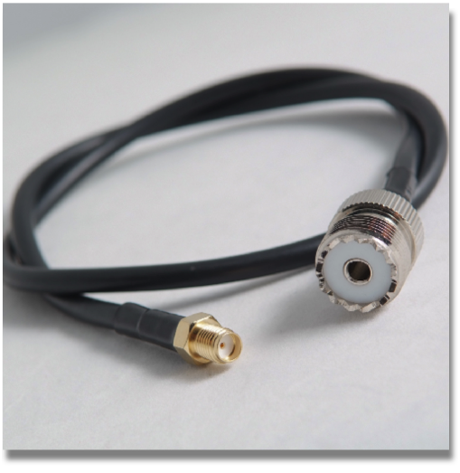 SMA FEMALE- SO239 ADAPTER 
WITH CABLE