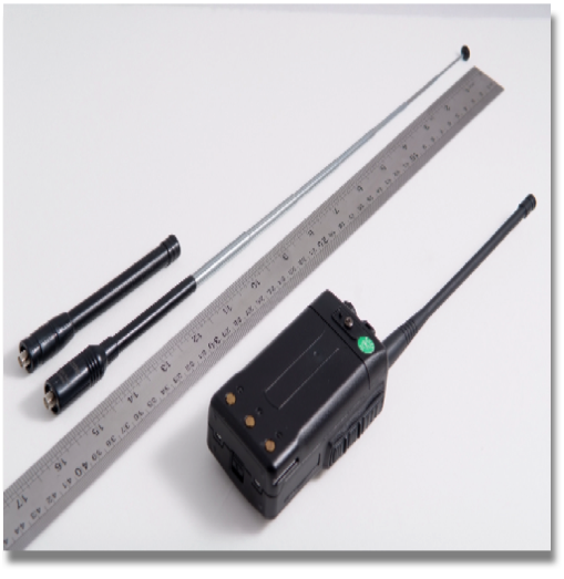773 High Gain Dual Band Retractable Antenna

Frequency 144/430Mhz (2M / 70Cm)　 Gain (MAX) 2.15 db 
Max power 10W 
V.S.W.R . Less 1.5 Impedance 50 OHM Length 40CM 
Connector SMA 
Weight N/A