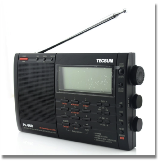 TECSUN PL-660


FM-Stereo /MW/LW/SW SSB/AIR band (118-137 MHz) World Receiver with high sensitivity and selectivity.