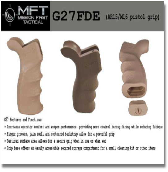 MISSION FIRST TACTICAL 
G27FDE