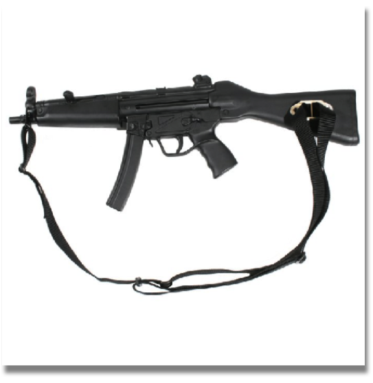 BLACKHAWK! MP-5 Sling


Designed for the MP-5 submachine gun and similar weapons, this simple yet hardwearing two-point sling is an effective solution to close-quarter situations.