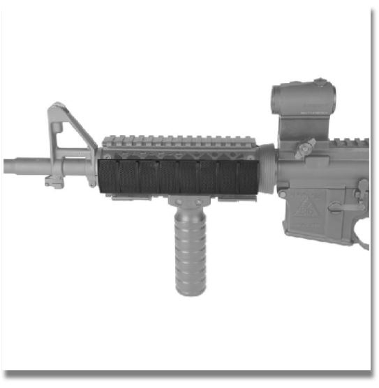 BLACKHAWK! Full Cover Rail Cover


Protect unused rail areas from damage while providing a gripping surface that shields the operator from weapon heat and sharp rail edges with our Full Cover Rail Cover. Made of Santoprene® and designed with a low-profile grip surface for improved weapon control, it clips anywhere on a rail without removing other attachments.
