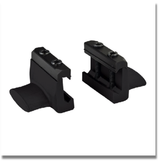 BLACKHAWK! Rail Mount Thumb Rest


	This simple device drastically aids in weapon control by offering a secure thumb location on the rail. It increases accuracy by providing a simple indexing point for consistent grip and improves manipulation. It even aids in finding a solid barrier rest.
