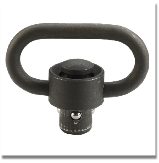 BLACKHAWK! Heavy Duty Push Button Sling Swivel


Compatible with most push-button swivel mounting points (including those featured on our Rail Mount Sling Adapter or AR-15 Quad Rail Forends), these swivels allow the operator to quickly attach or detach the sling from the weapon.

