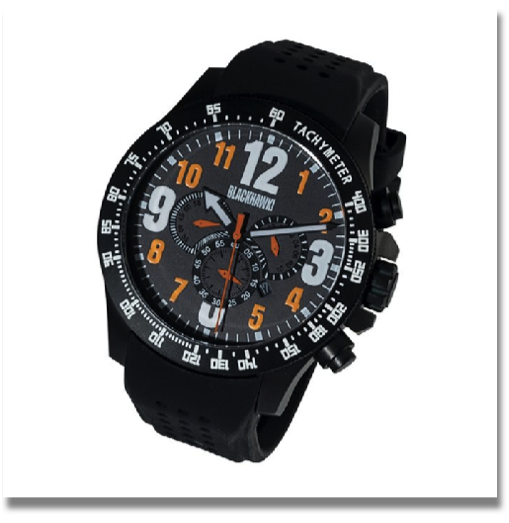 BLACKHAWK RACE OPERATOR WATCH

Chronographs are created to record a race win, not second place. And with the Race Operator Watch, victory is the only goal. Featuring unbeatable staying power and precision, this chronographic timepiece is built to perform, come hell or high water.
